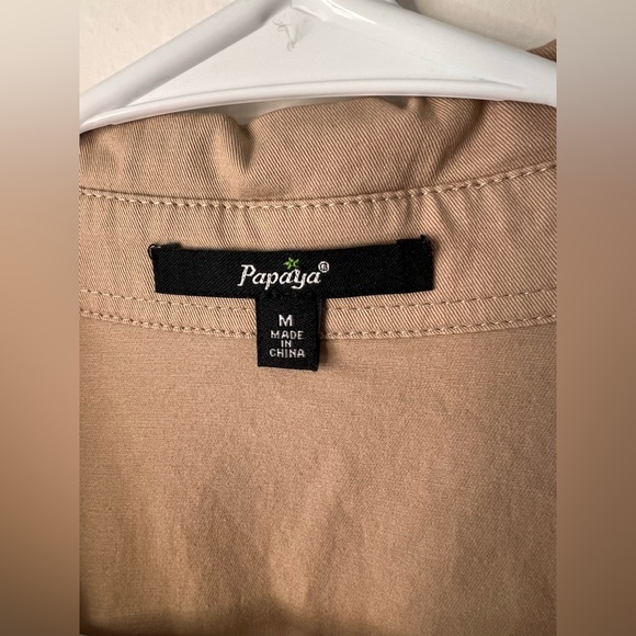 PAPAYA Button Down Shirt M - Picture 5 of 7